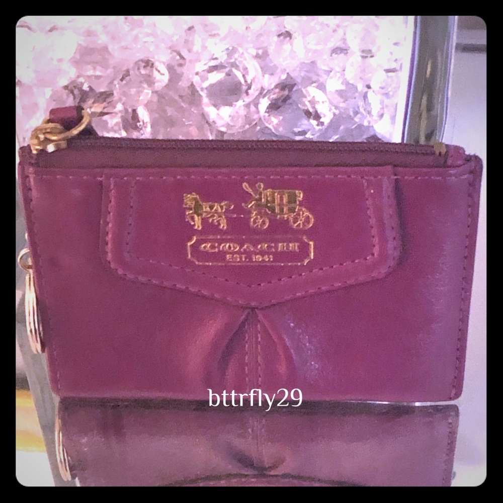 Coach Card Holder